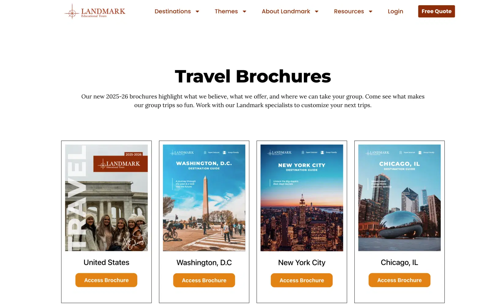 Landmark Educational Tours
