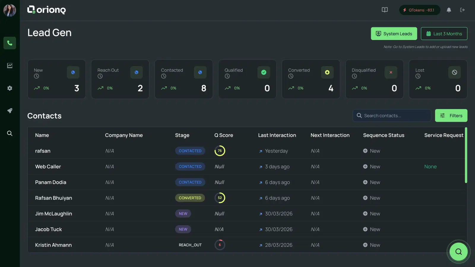 OrionQ omnichannel communication hub