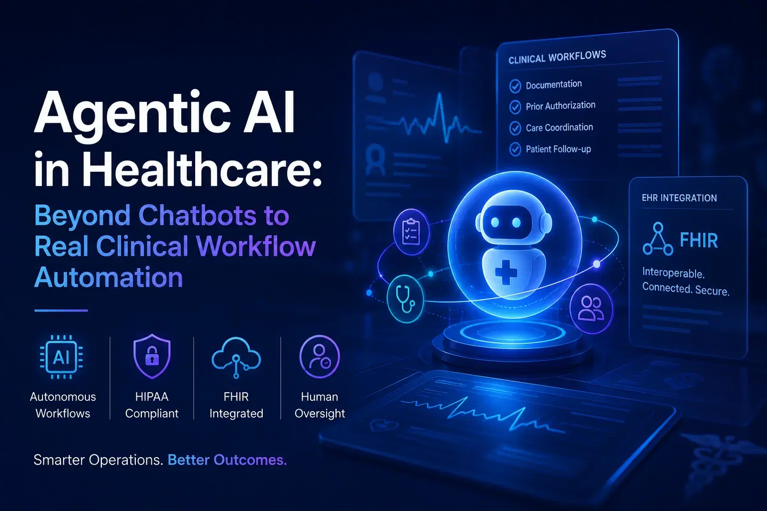 Agentic AI in Healthcare: Beyond Chatbots to Real Clinical Workflow Automation