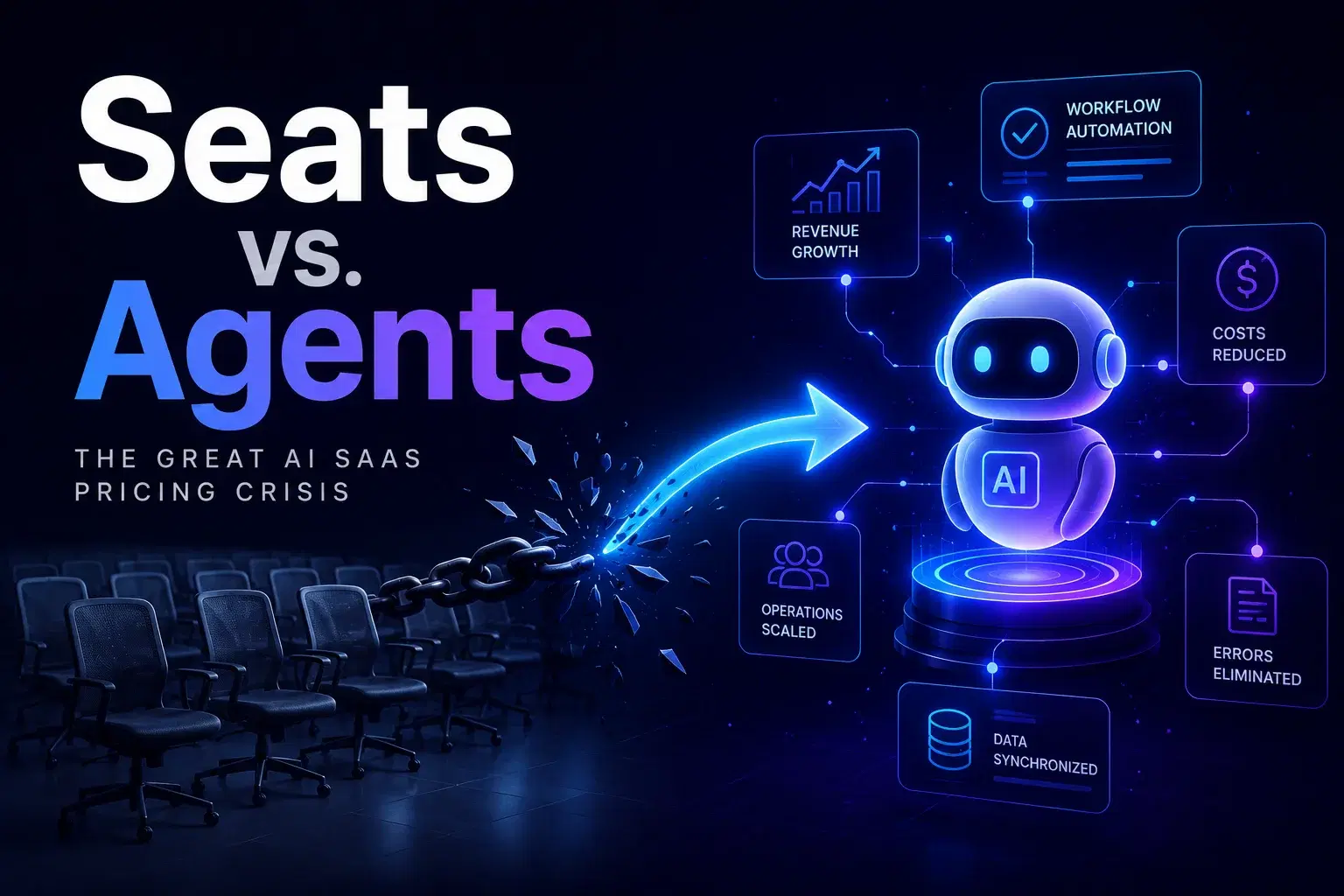 The Great AI SaaS Pricing Crisis: Seats vs. Agents