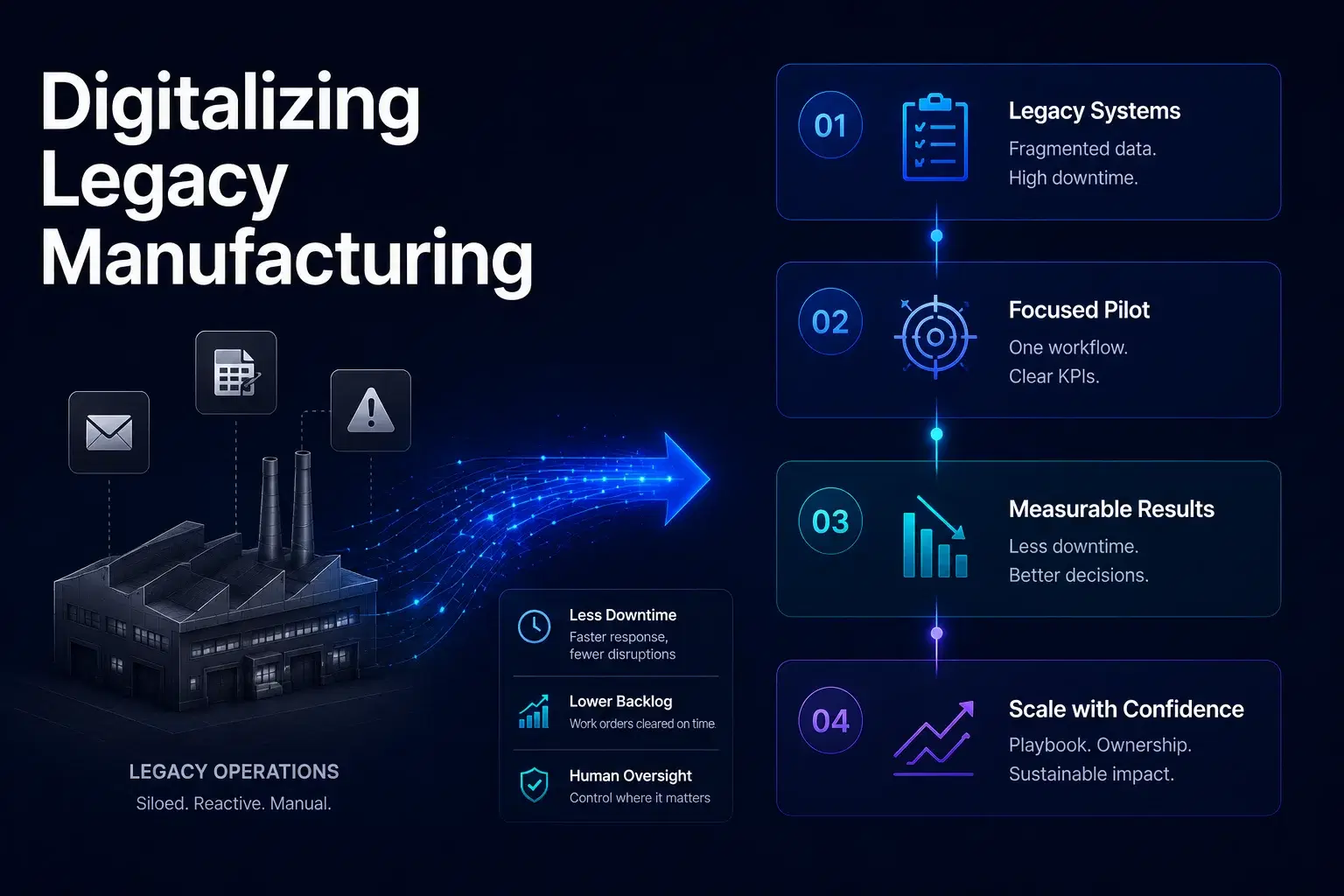 Case Study: Digitalizing a Legacy Manufacturing Operation in 60 Days